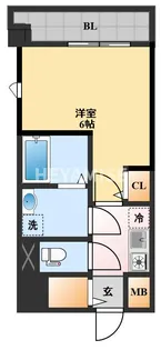 MODERN PALAZZO東本町【1階】の間取り
