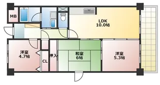 グランドシャリオ【1階】の間取り