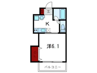 スミエール弐番館【3階】の間取り