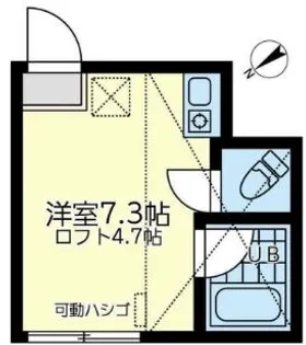 ユナイト別所プラトンの杜【2階】の間取り