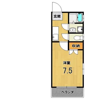 アルカス二条【4階】の間取り