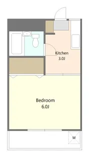 アイビーハウス目黒【1階】の間取り