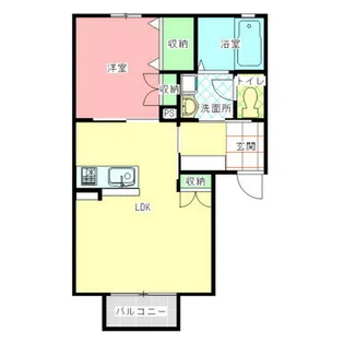 La Kailu【2階】の間取り