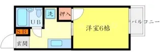 ジュネス阪本【1階】の間取り