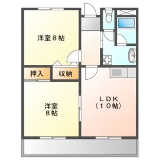 メナ27【4階】の間取り