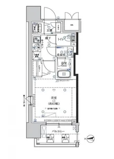 クレイシア赤羽【2階】の間取り
