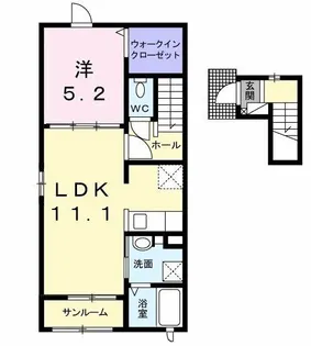 シャイン【2階】の間取り