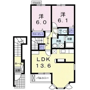 ChicoPlace【2階】の間取り