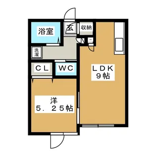 さくら館 C棟【2階】の間取り