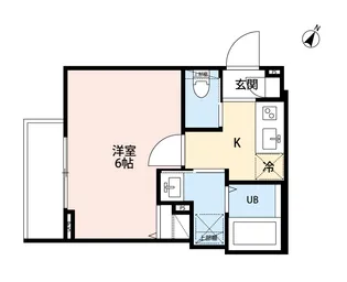 robot home 新検見川V【2階】の間取り