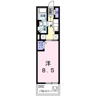 スカイ・アネックス【3階】の間取り