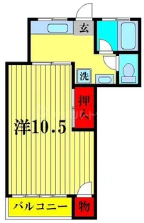 井上マンション【3階】の間取り
