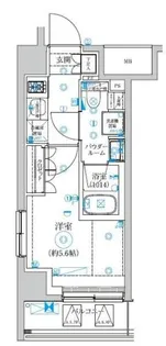 セジョリ横浜WESTII【3階】の間取り