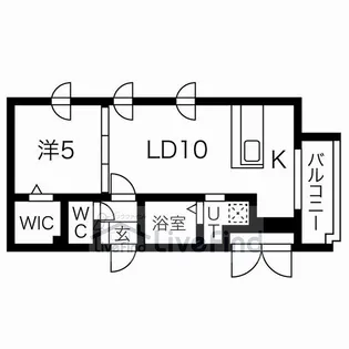 BRAVIS TOYOHIRA【8階】の間取り
