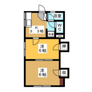 フォーブルMimikikiB棟【1階】の間取り
