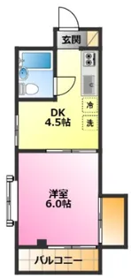 グレースハイツ【2階】の間取り