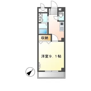 エムネージュ薬円台【1階】の間取り