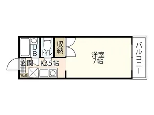カルペディエム安芸【2階】の間取り