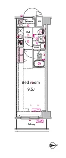 プレール・ドゥーク亀戸小村井【3階】の間取り