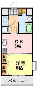 ロイヤルクレストOG【4階】の間取り