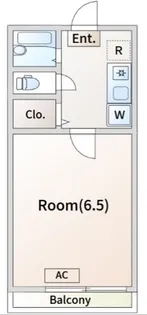 コーポ山本【2階】の間取り