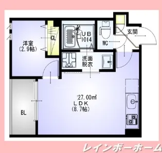 REGALEST NEXTERA【1階】の間取り