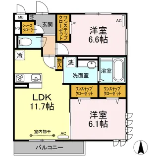 プリマベーラ【2階】の間取り