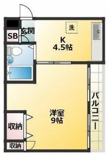 椿ビル【2階】の間取り