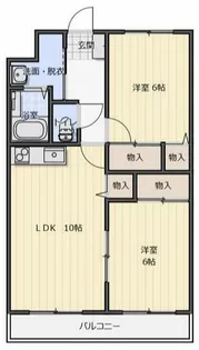 グランドールV【1階】の間取り