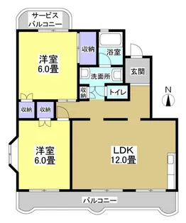 クレール21 I【3階】の間取り