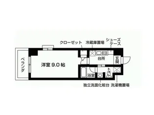 リリエンベルグはるひ野【3階】の間取り