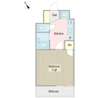 市川メトロプラザ5【5階】の間取り