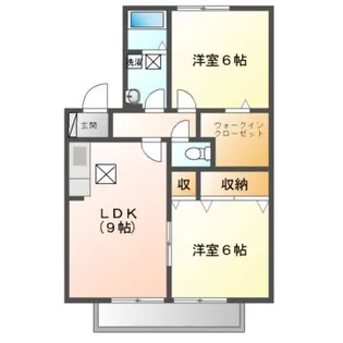 ノースステラ【2階】の間取り