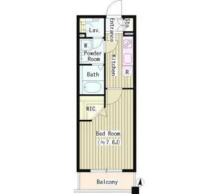フォレスト東高円寺【2階】の間取り