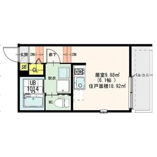 ディアホームズ【3階】の間取り