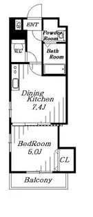 プラチナレジデンス【2階】の間取り