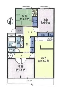 大宮七里サンコーポ【5階】の間取り