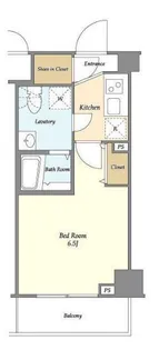 Rising Place 川崎二番館【3階】の間取り
