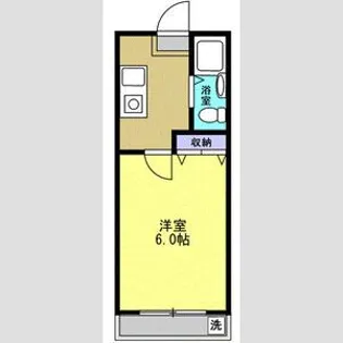 丘ノ上ハイム【2階】の間取り