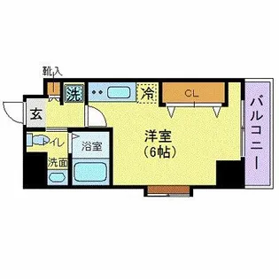 スカイコート両国壱番館【7階】の間取り