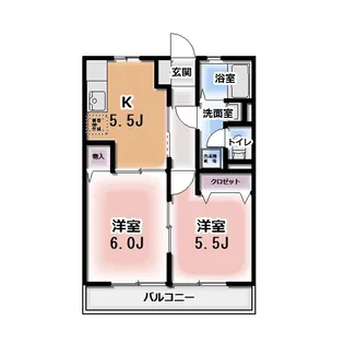 ピアチェーレ【1階】の間取り
