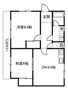 テラス佐々木【2階】の間取り