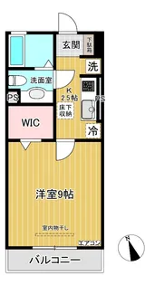 ノーウェア マン【1階】の間取り