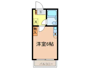 コーポエトランゼ【2階】の間取り