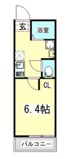 CREST【2階】の間取り