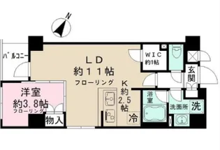 日本橋ROOTS【3階】の間取り