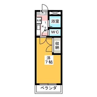 タウン87【2階】の間取り