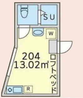 ROYAL PARK JUJO【2階】の間取り