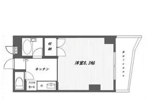 グランドール相模【4階】の間取り