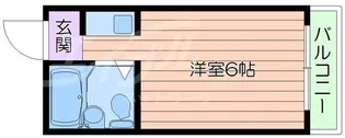 ラ・フォーレ千里【1階】の間取り